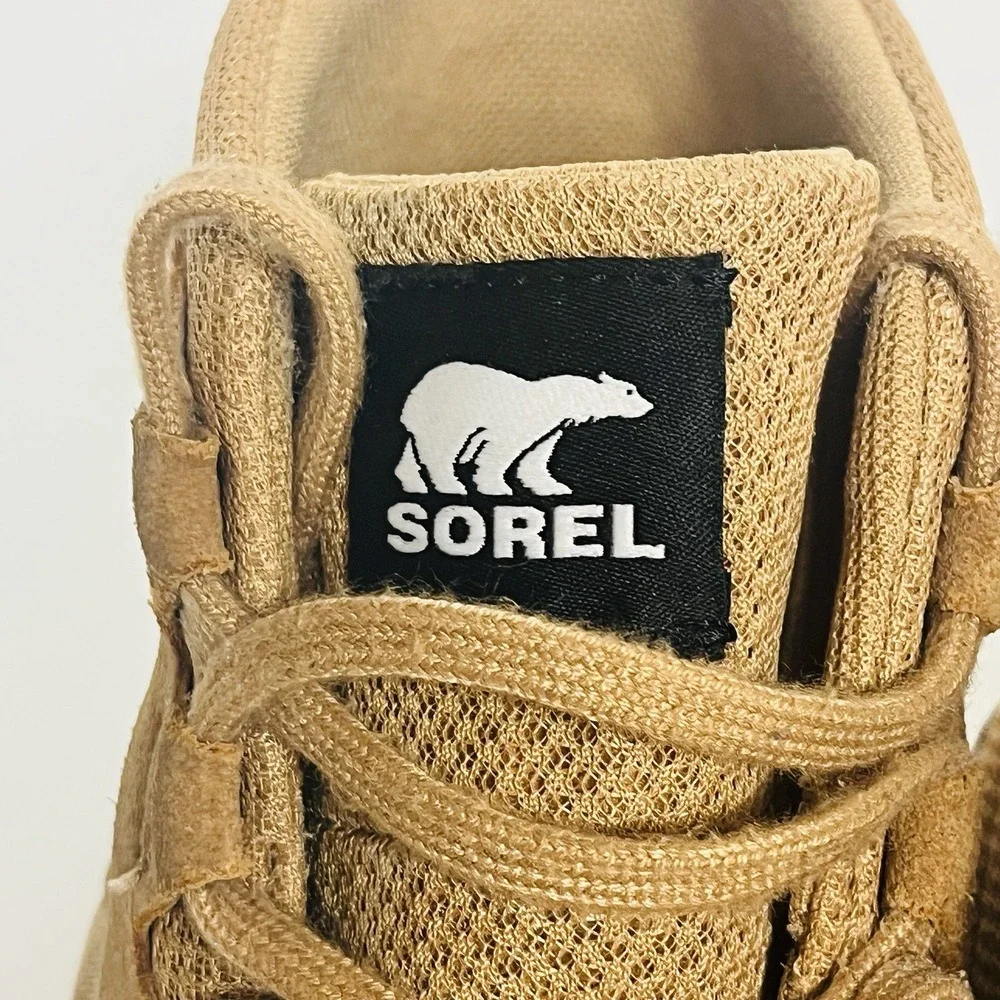 Sorel Out N About III Mid Sneakers Women's Tawny Buff Round Toe Waterproof - 11‎